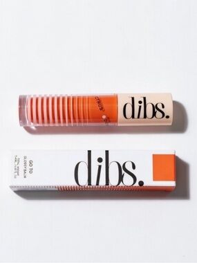 Dibs Orange Crush Go To Glossy Balm